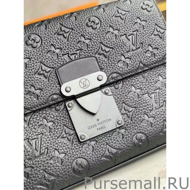 S Lock A4 Pouch Monogram M80582