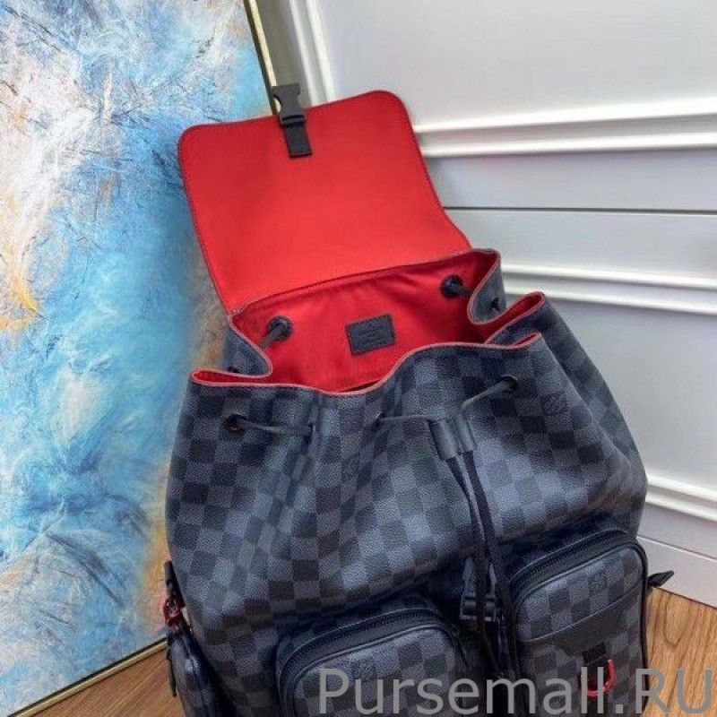 Utility Backpack Damier Graphite N40279