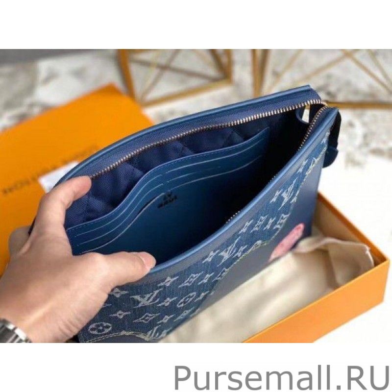 Pochette Voyage MM Monogram Denim M45961