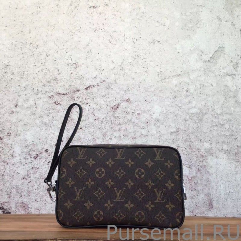 Kasai Clutch Monogram Macassar M42838
