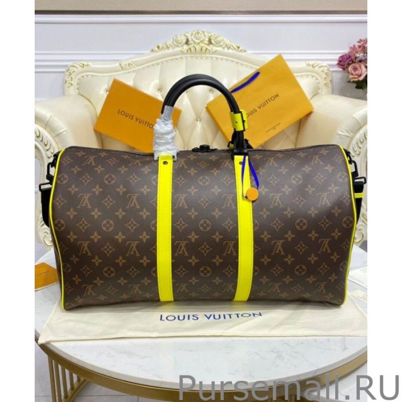 Keepall Bandouliere 50 M45866 Brown