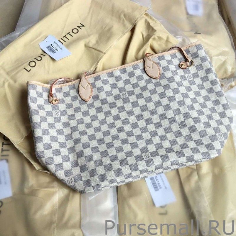 Neverfull MM Damier Azur Canvas N41605