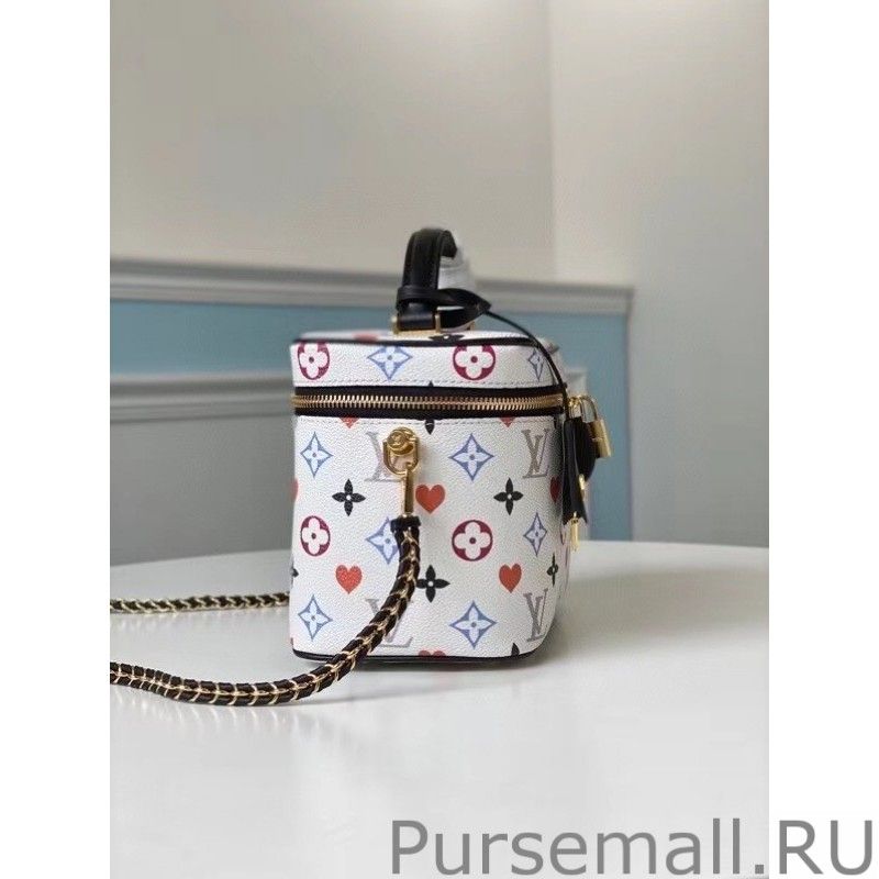 Game On Vanity PM White Bag
