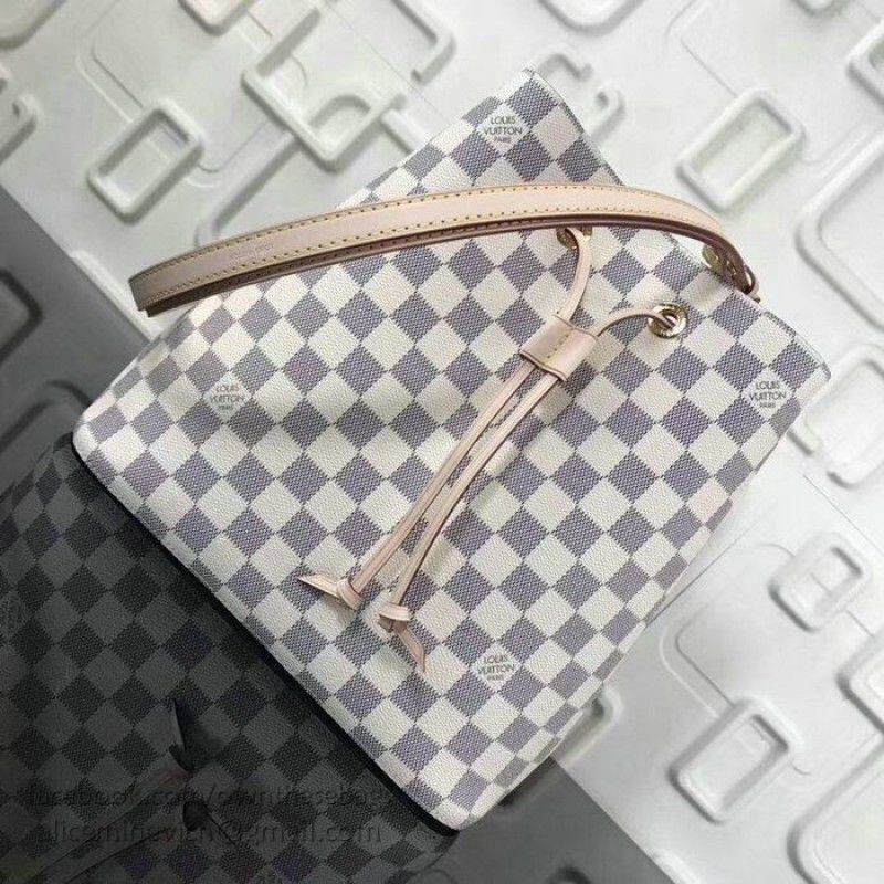 Neonoe Damier Azur Canvas