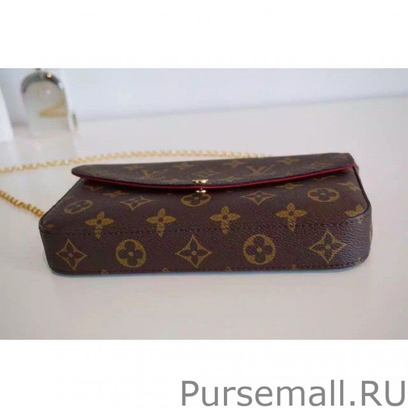 Felicie Chain Wallet Monogram M61276