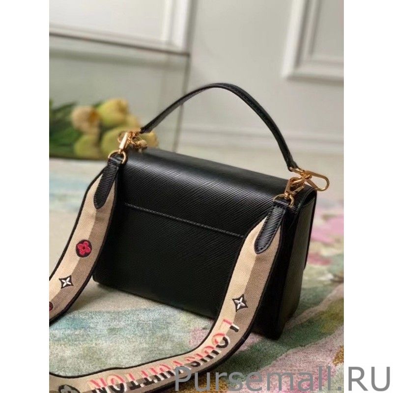 Twist MM Bag with Jacquard Strap M57505