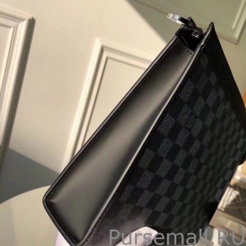 Pochette Voyage MM Damier Graphite N41696