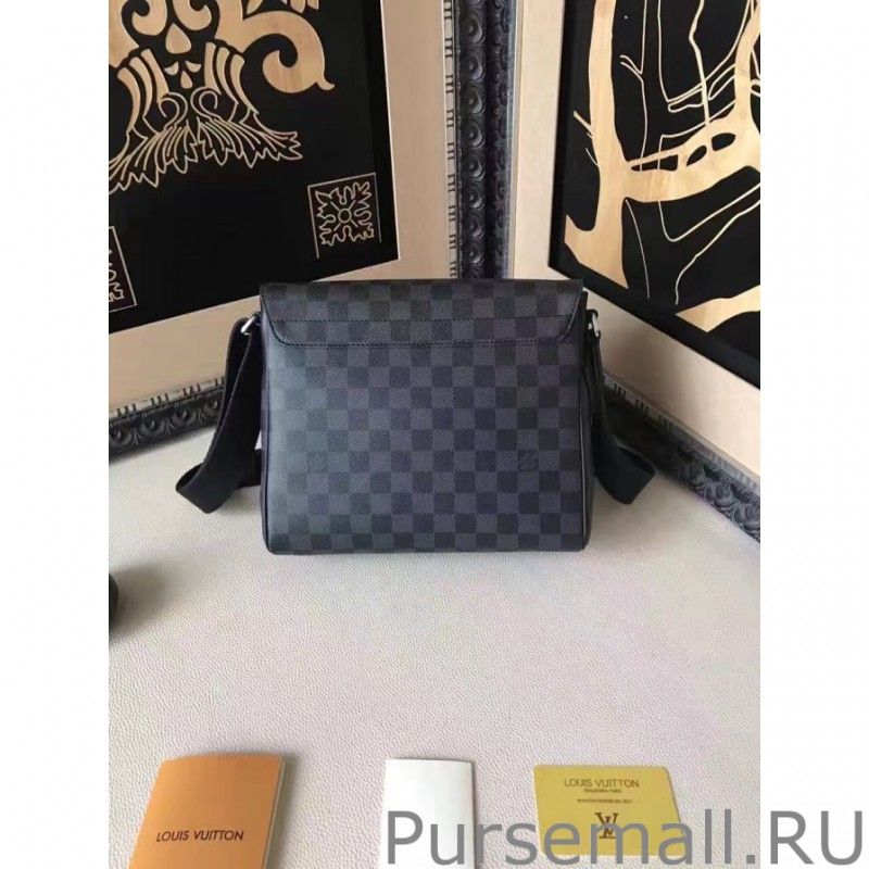 District PM Bag Damier Graphite N41028