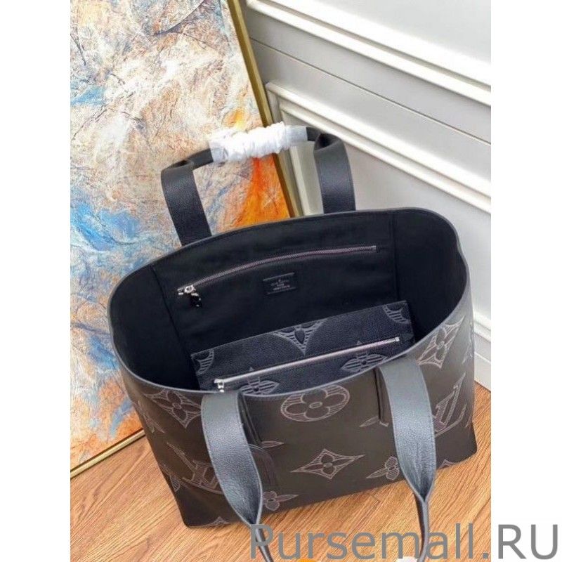 Cabas Voyage Tote Taurillon Shadow M57290