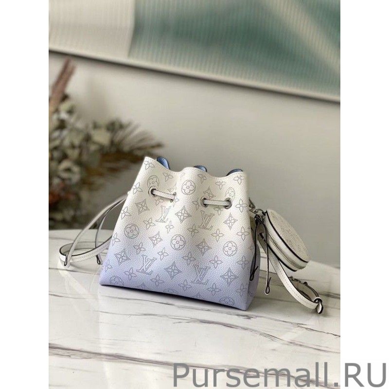 Black Lockme Bucket Bag M57687