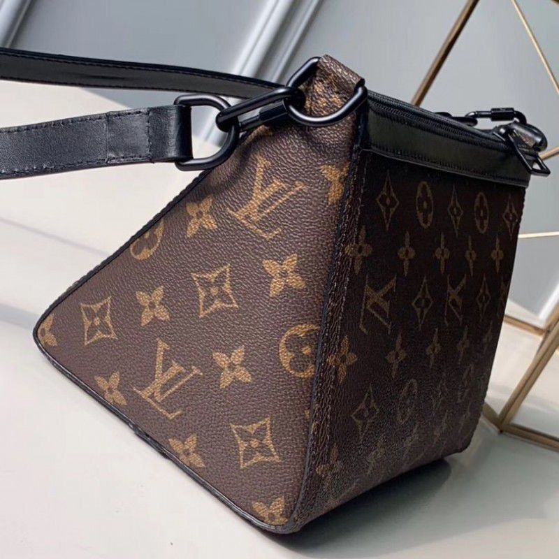 Triangle Shaped Monogram Canvas Bag M54330