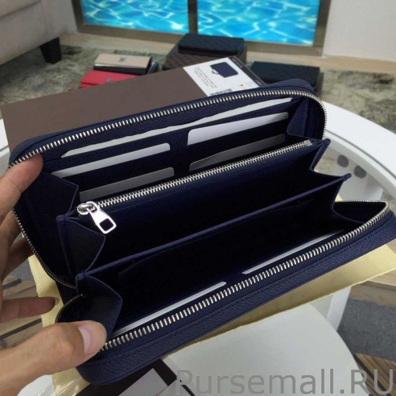 Zippy XL Wallet Taiga Leather M42098