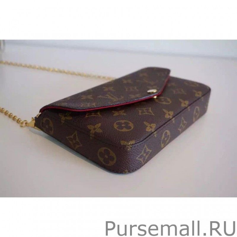 Felicie Chain Wallet Monogram M61276