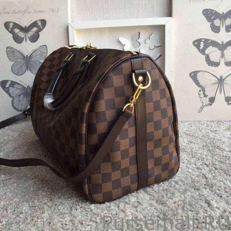 Speedy Bandoulière 35 Damier Ebene N41366