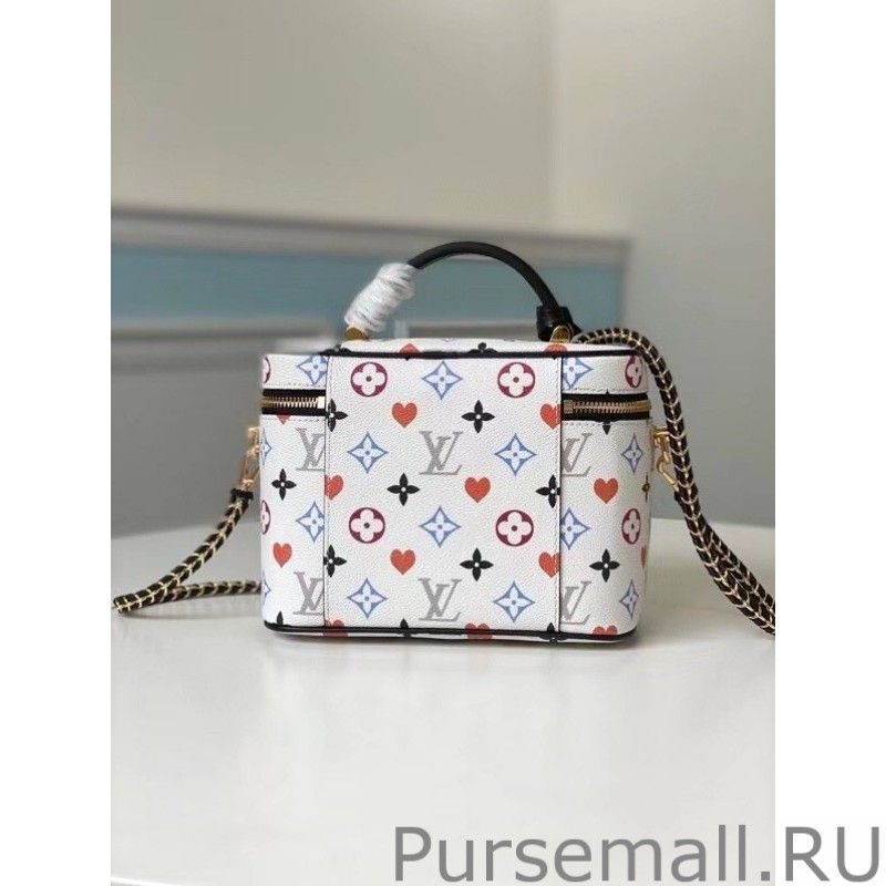 Game On Vanity PM White Bag