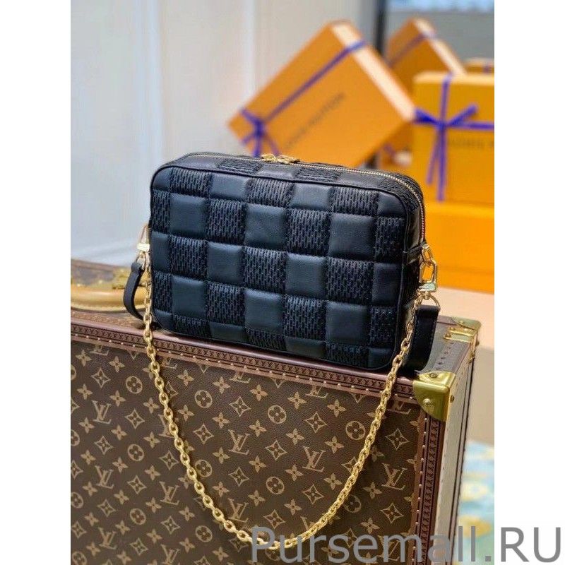 Troca MM Bag Damier Quilt Lambskin M59114