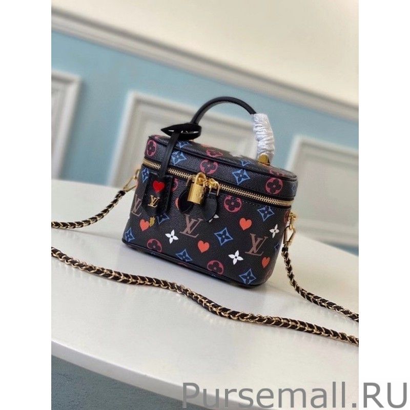 Game On Vanity PM Black Bag M57482