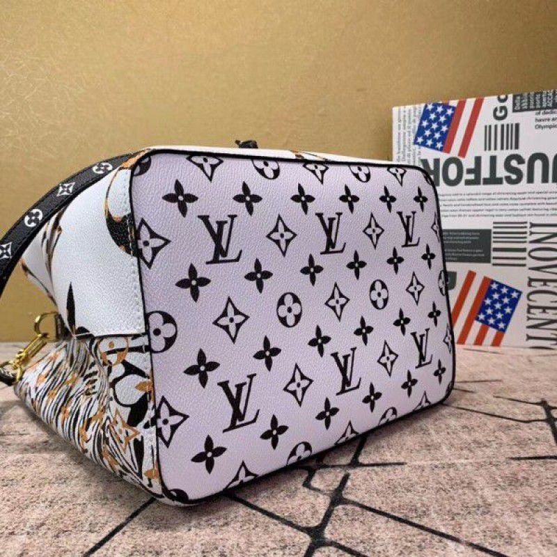 Neonoe Bag Monogram Jungle Leopard Zebra M44679