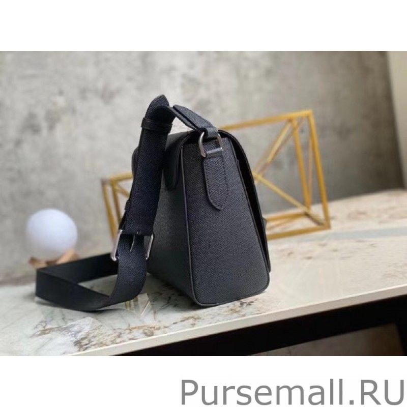 New Flap Messenger Bag Taiga Leather M30807