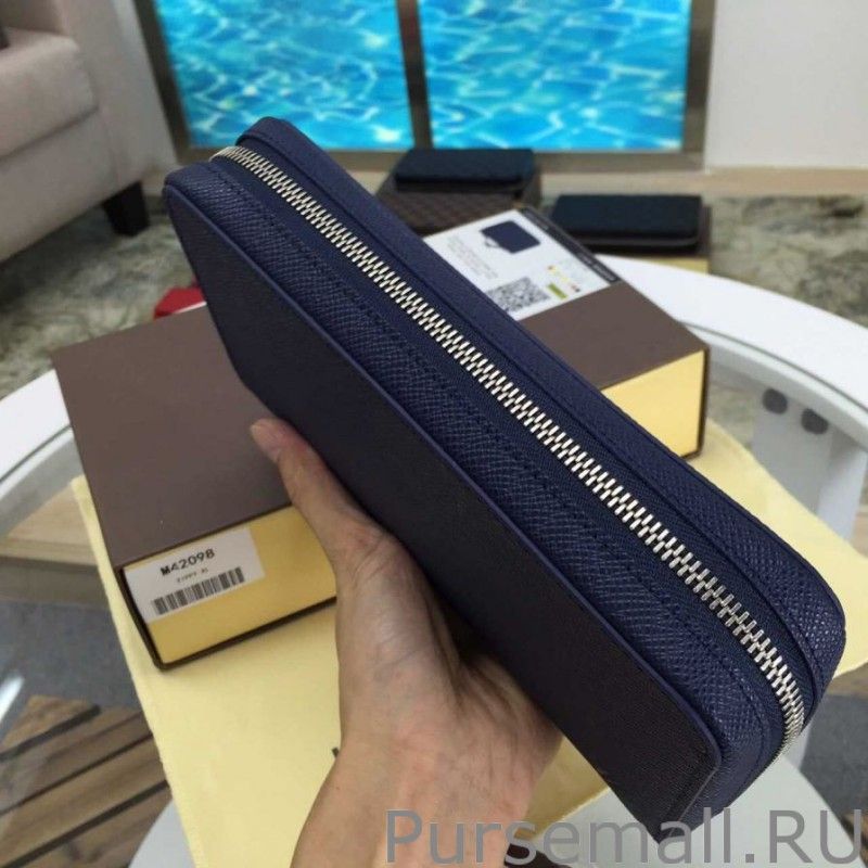 Zippy XL Wallet Taiga Leather M42098
