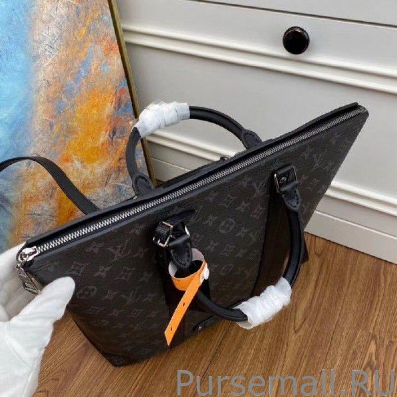 Tote Backpack Monogram Eclipse Canvas m45221