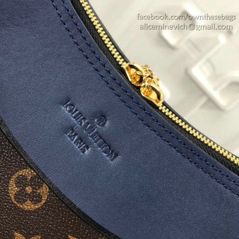 Monogram Canvas Tuileries Marine Bordeaux M43439