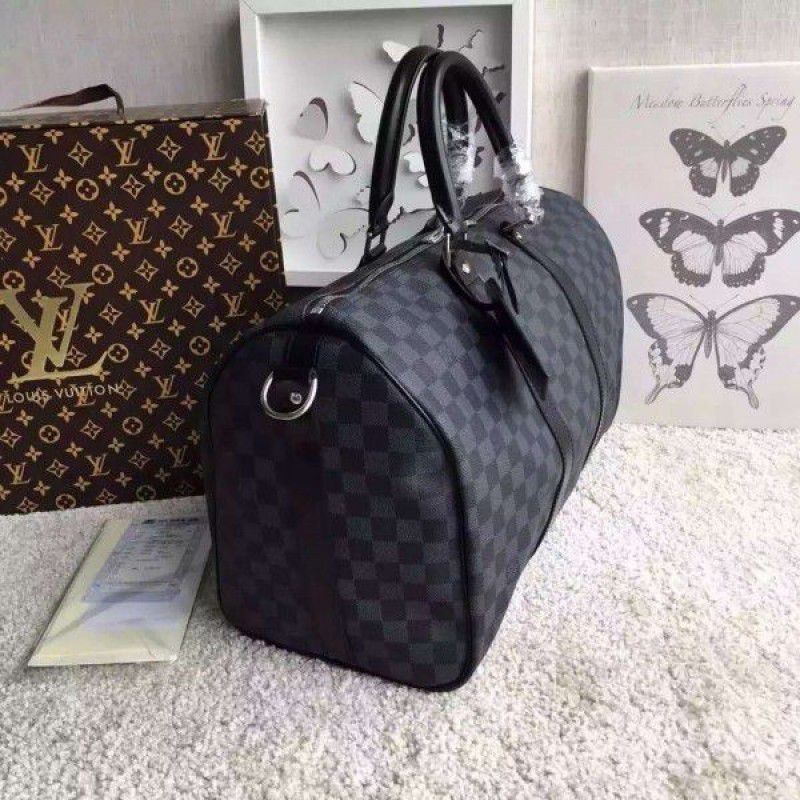 Keepall Bandouliere 45 Damier Graphite N41418