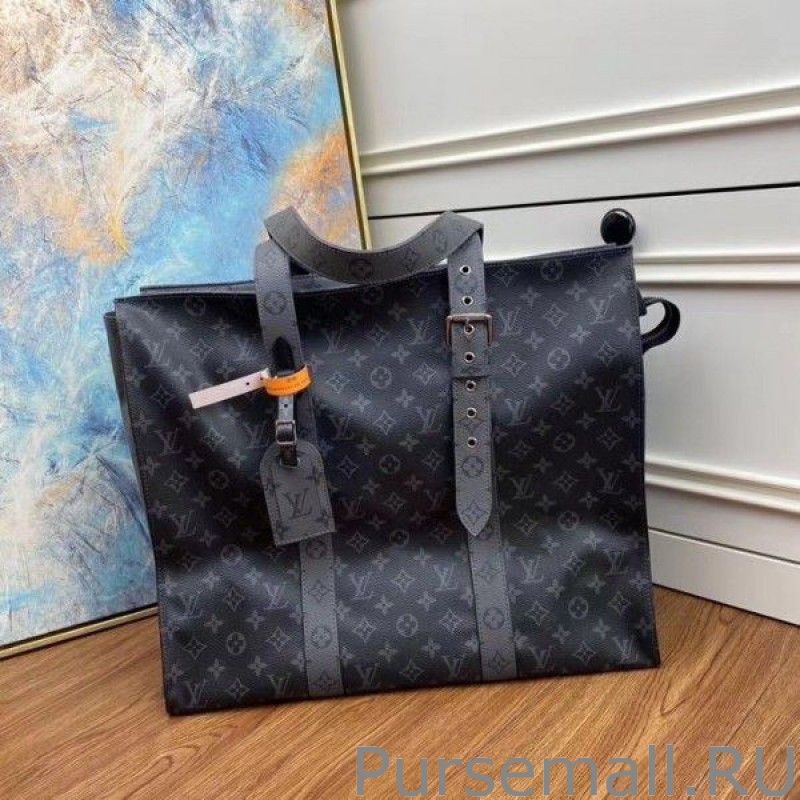 New Cabas Zippe GM Monogram Eclipse M45379