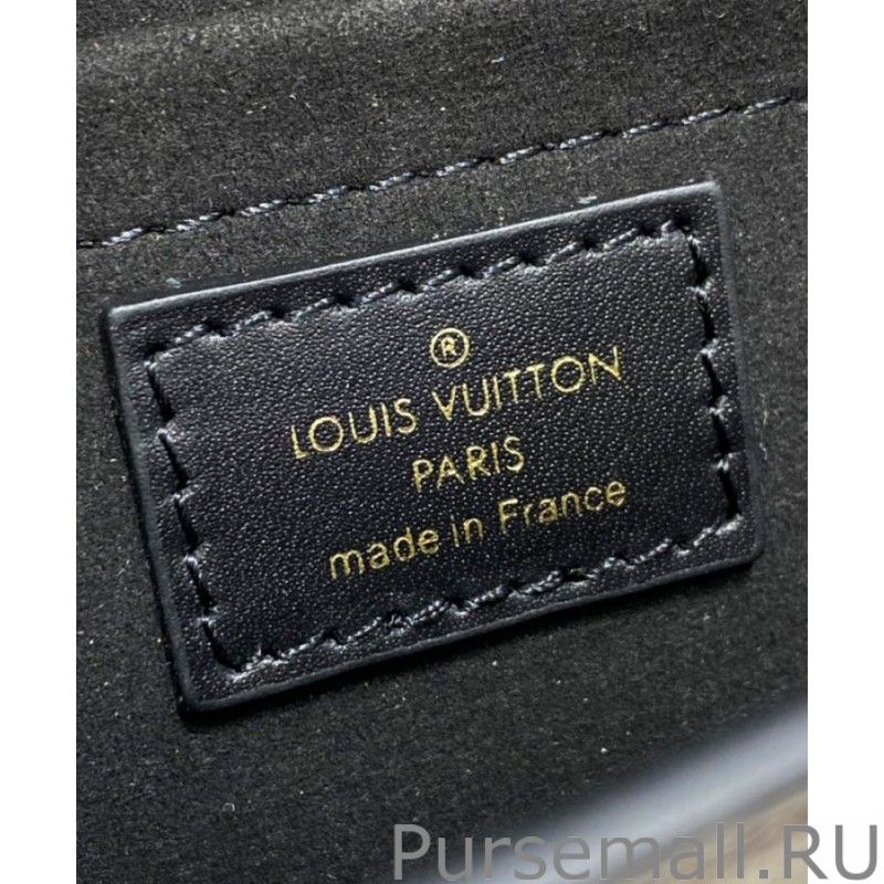 Padlock On Strap Handbags M80559 Black