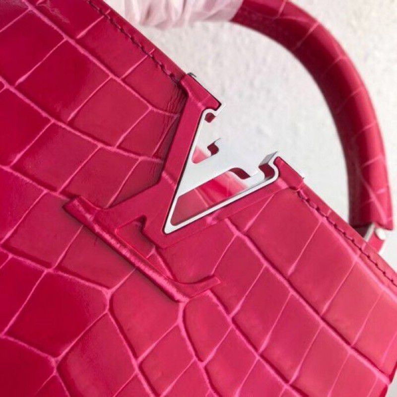 Capucines Mini Crocodile Bag N93163