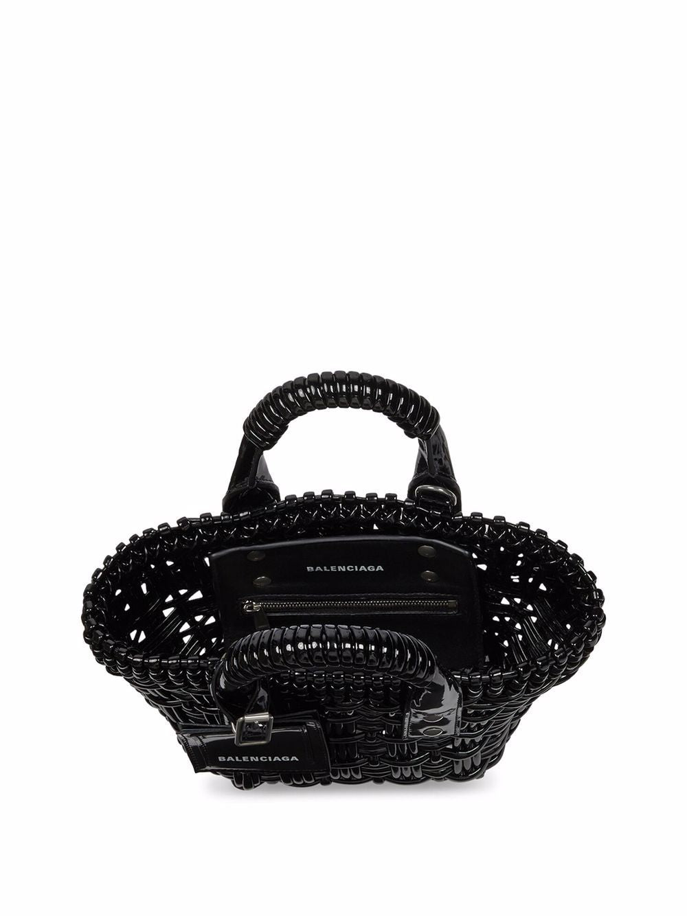 Ba*len*cia*ga xxs bistro basket tote bag