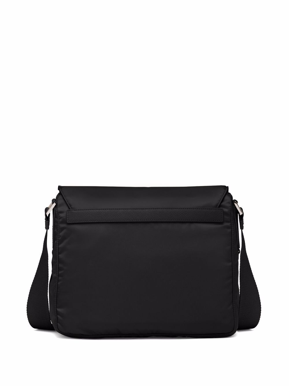 Pra*a re-nylon triangle logo-plaque shoulder bag