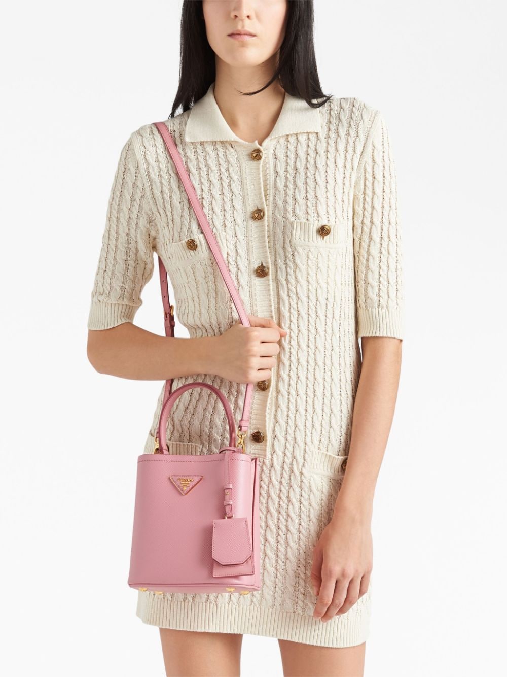 Pra*a small panier bag