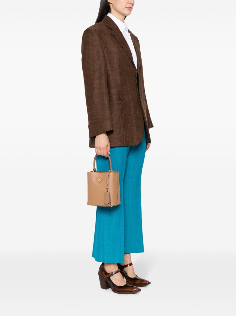 Pra*a medium panier tote bag