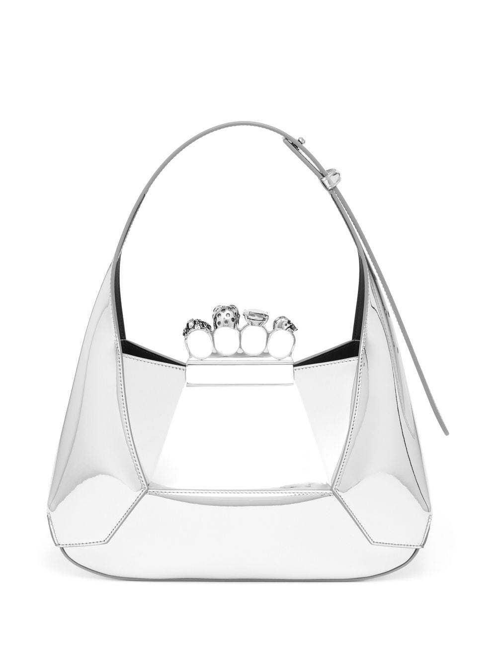 Alexander McQueen Jewelled Hobo shoulder bag