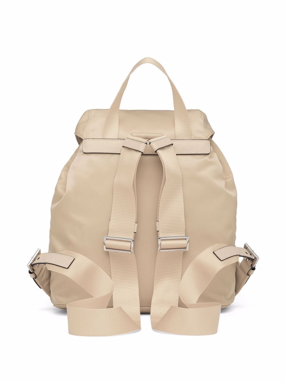 Pra*a small logo-plaque backpack