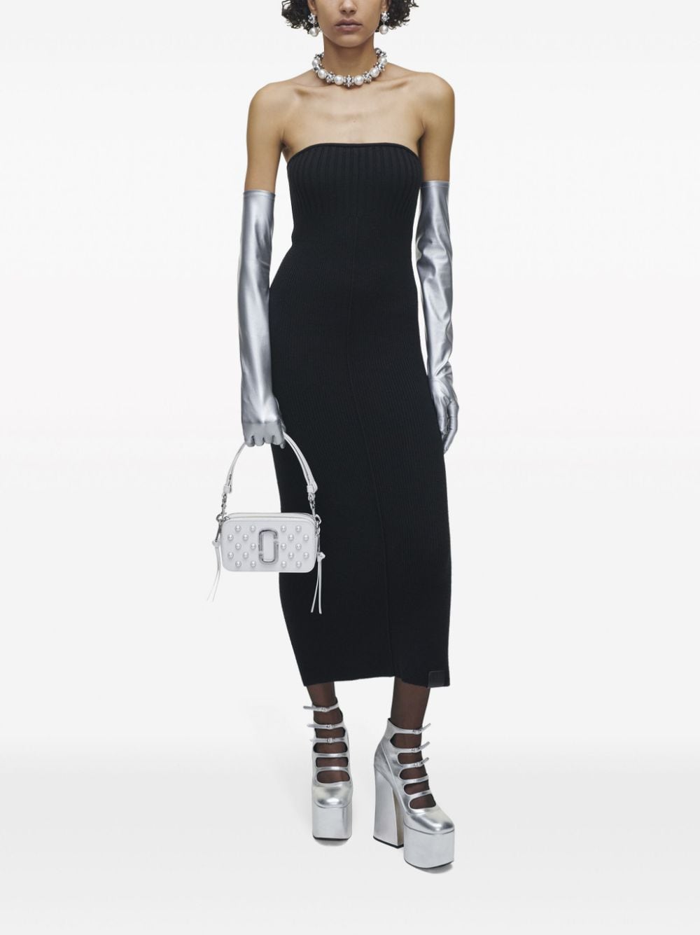 Marc Jacobs The Rhinestone Small Curve shoulder bag