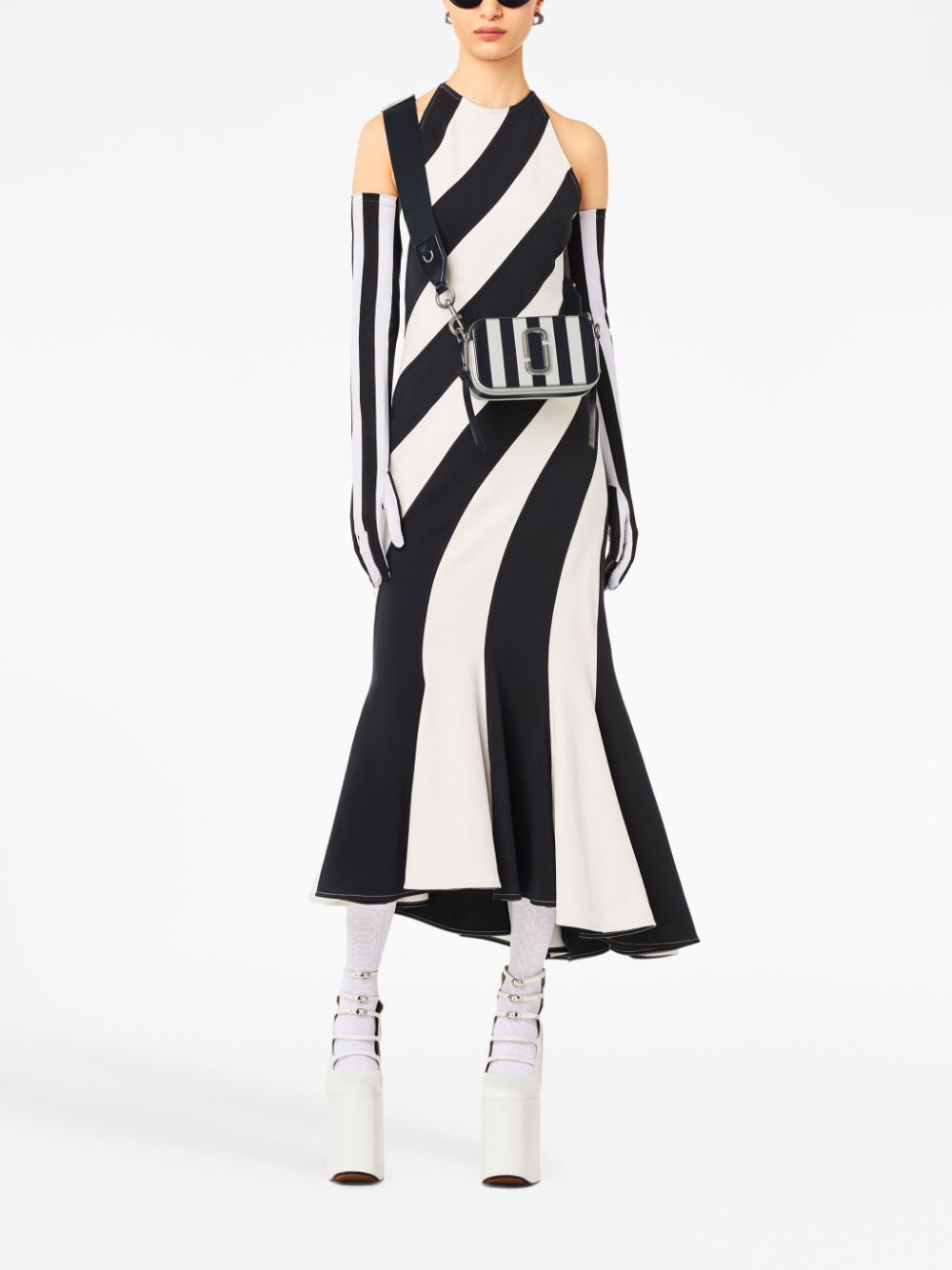 Marc Jacobs The Striped Snapshot camera bag