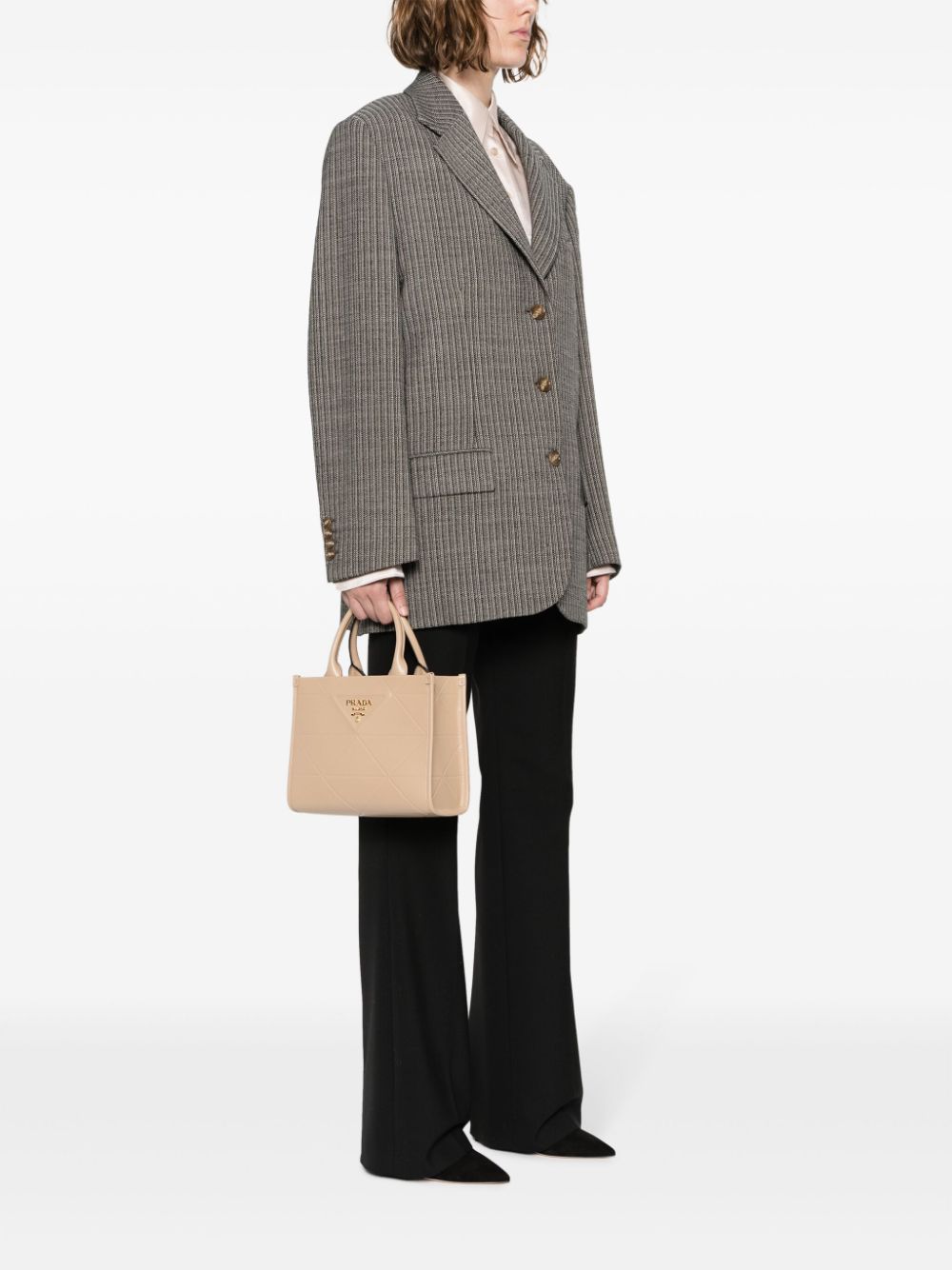 Pra*a small symbole tote bag