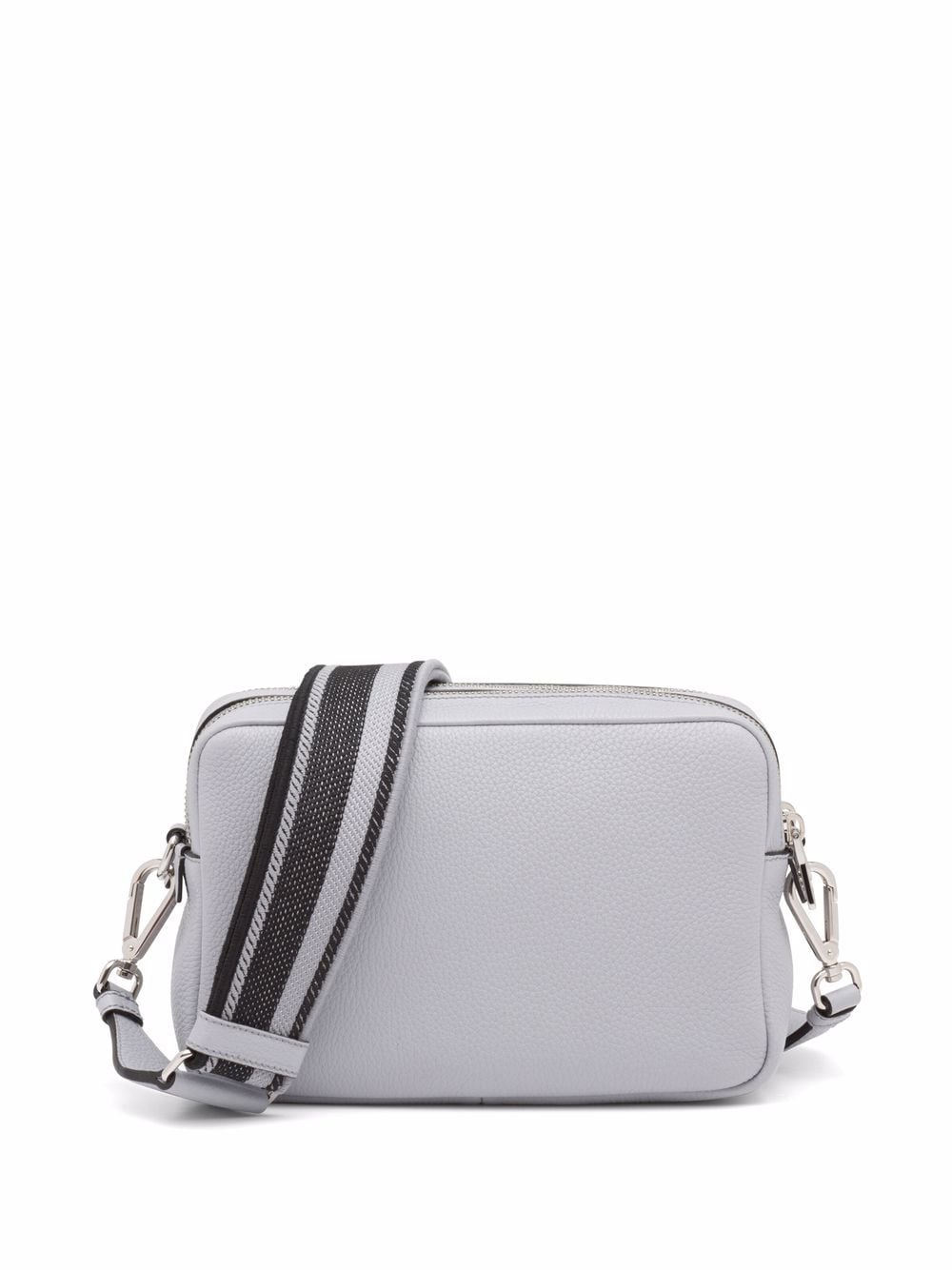 Pra*a flou logo-plaque shoulder bag