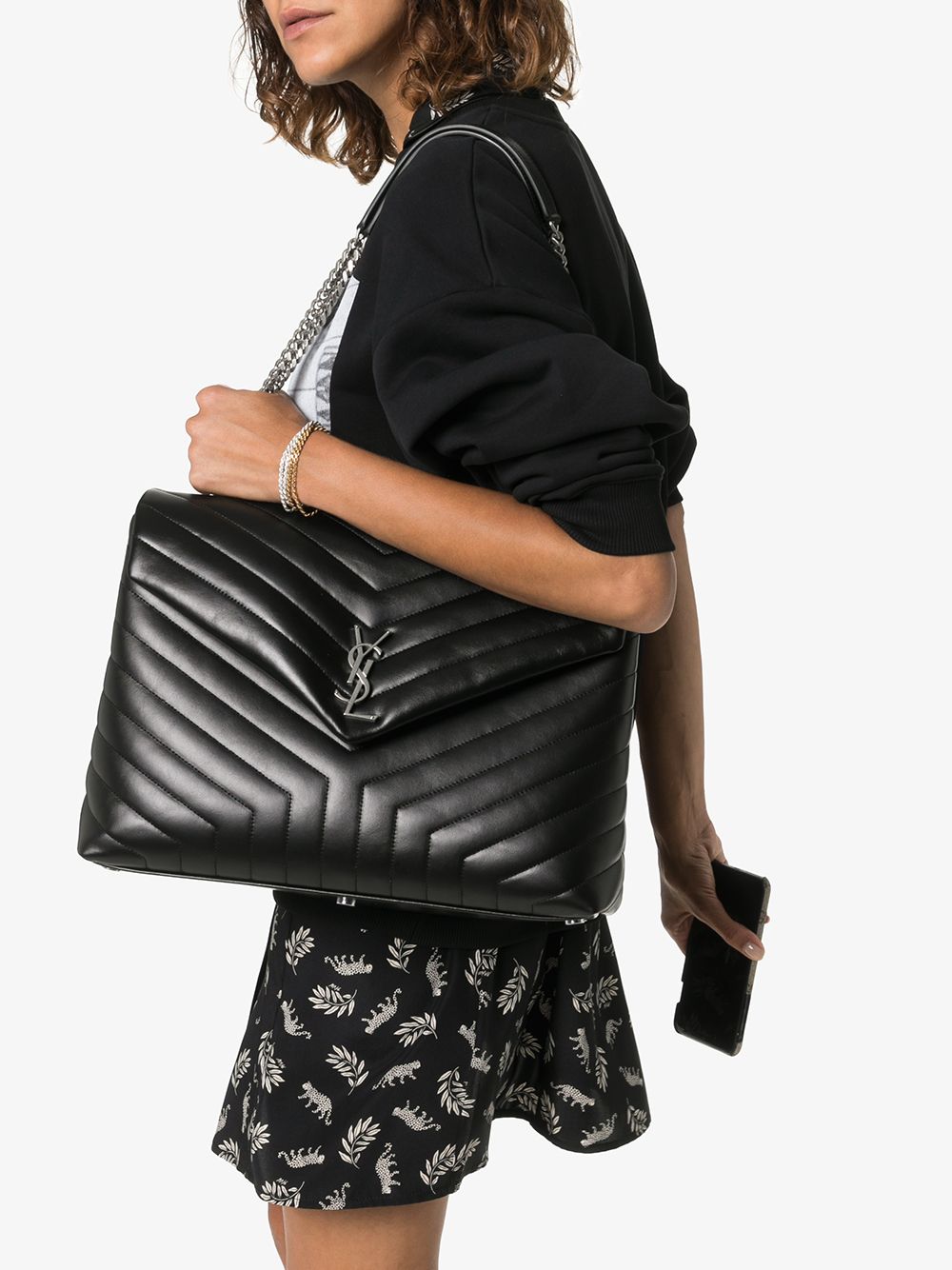 Saint Laurent large LouLou shoulder bag