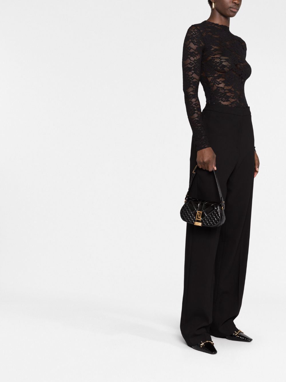 Versace Greca Goddess mini shoulder bag