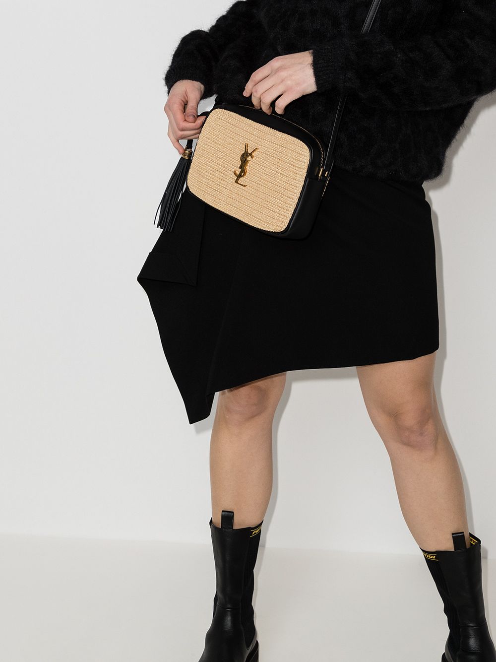 Saint Laurent two-tone Lou camera bag