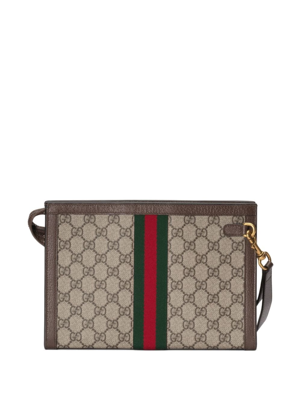 G*u*i ophidia gg-canvas clutch bag