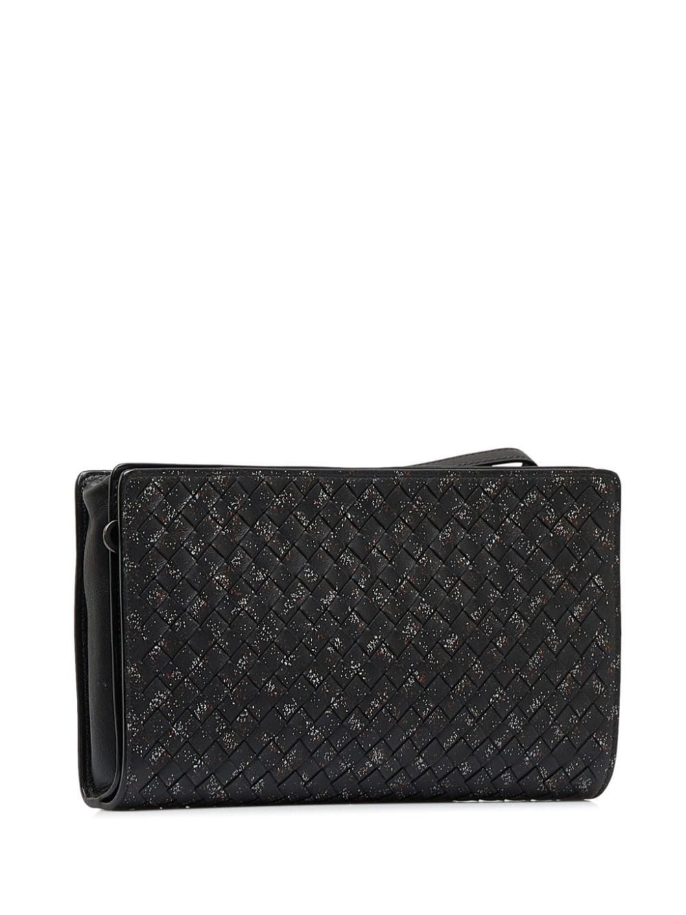 Bo*te*ga ve*ne*ta intrecciato-weave clutch bag