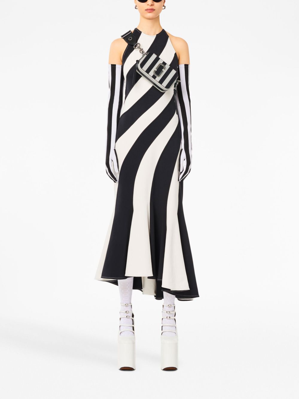 Marc Jacobs The Striped Snapshot camera bag