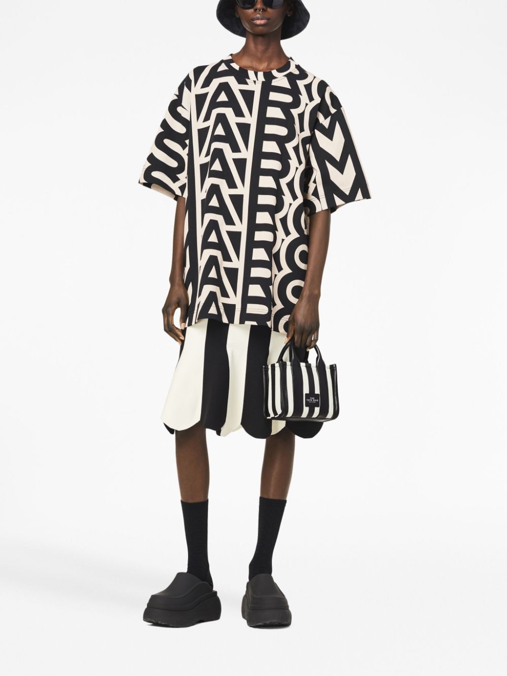 Marc Jacobs The Striped Mini Tote bag