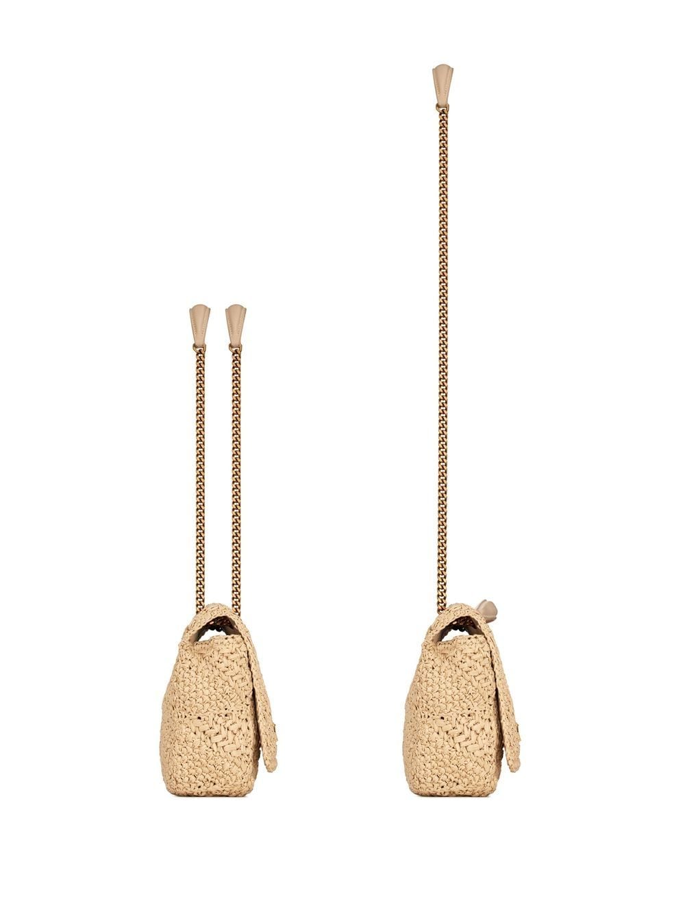 Saint Laurent woven chain strap bag