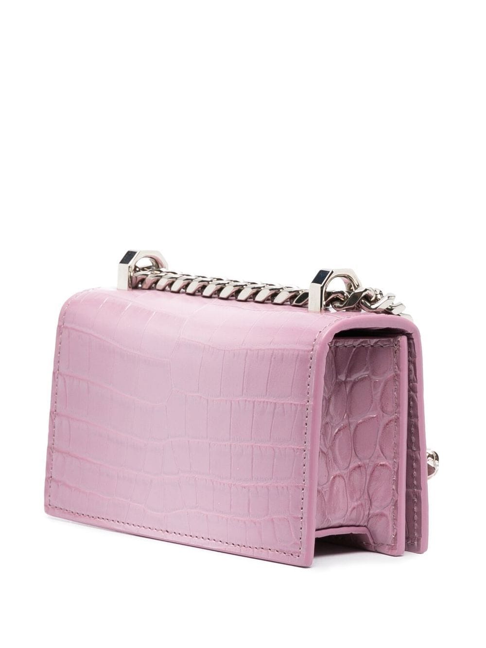 Alexander McQueen four-ring detail crossbody bag