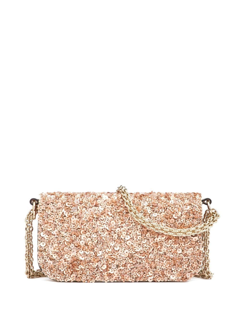 Valentino Garavani VLogo Signature sequin-embellished mini bag